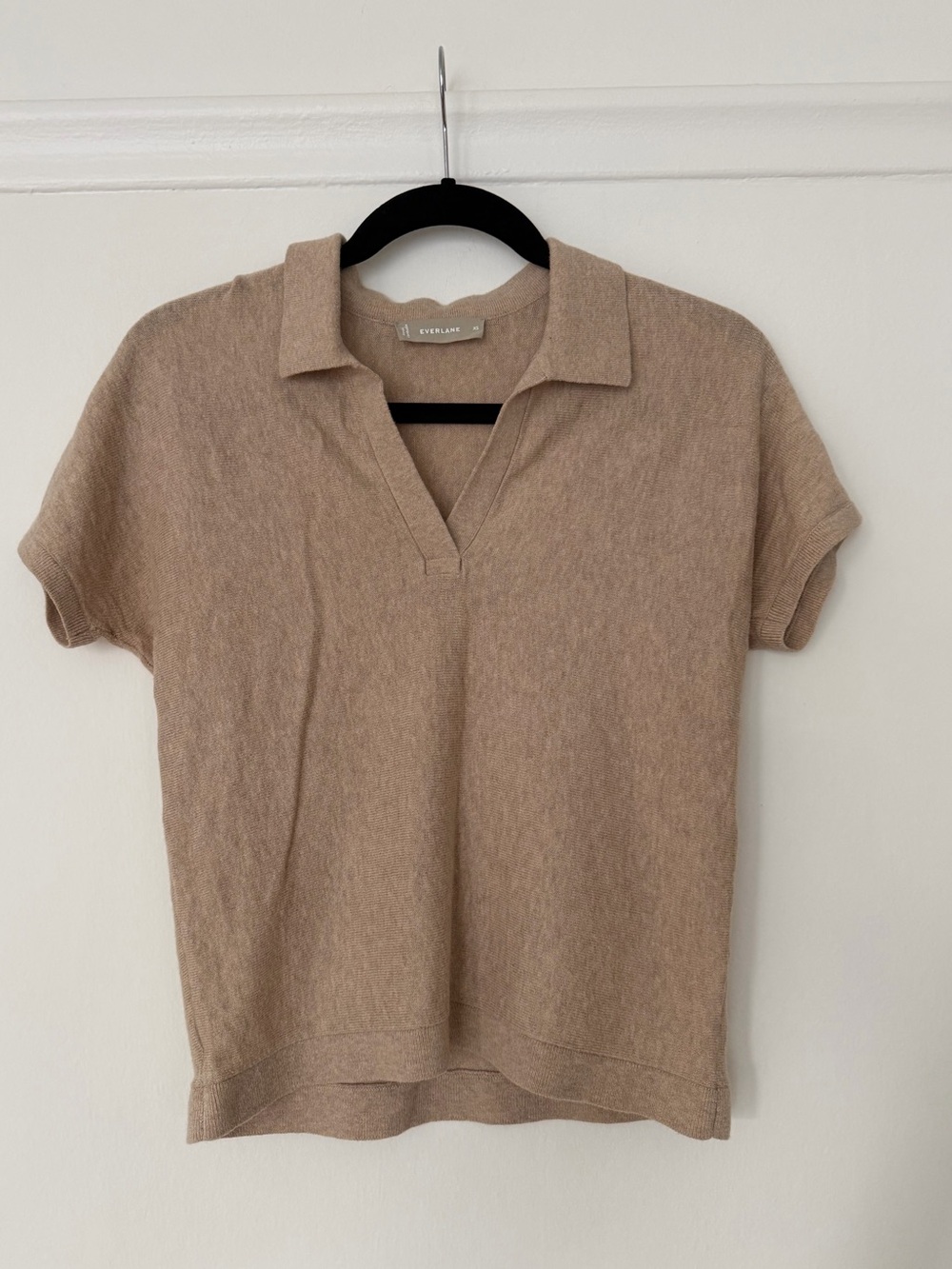 Everlane Wool Polo Sweater Top